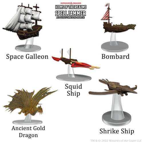 D&D Icons of the Realms: Ship Scale Welcome to Wildspace