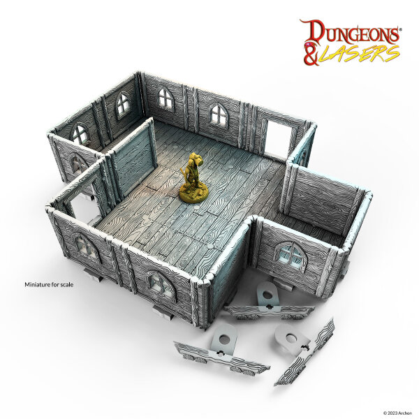 Dungeons & Lasers: Wooden Cottage