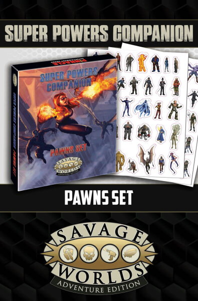 Savage Worlds: Super Powers - Pawns Boxed Set 1 (EN)