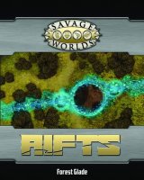 Savage Worlds: RIFTS - Map Wasteland/Leyline (EN)