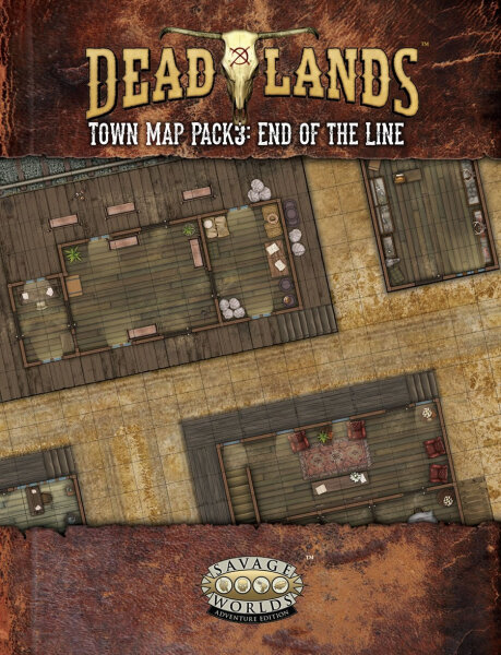 Savage Worlds: Deadlands - Map Pack 3 End of the Line (EN)