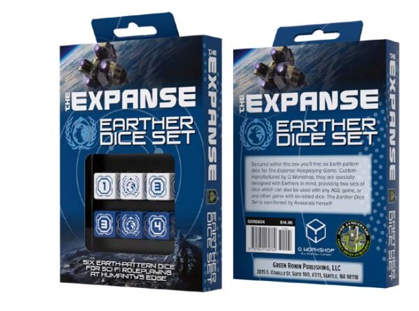 The Expanse RPG: Earther Dice Set