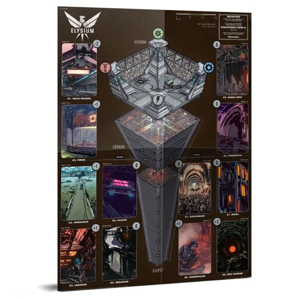 Mutant Year Zero RPG: Elysium Map (EN)