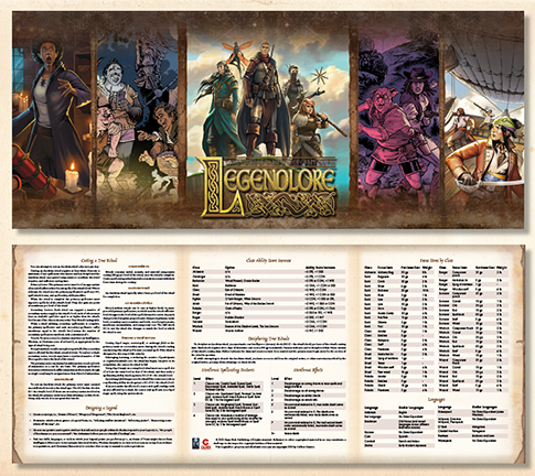 Legendlore 5E: GM Screen (EN)