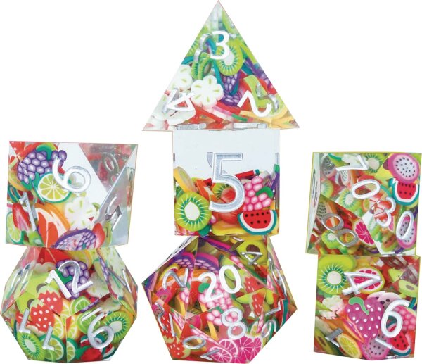 RPG Dice Set (7) Sharp Fruit