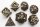 Die of Newt Dice - Copper Polyhedral Set