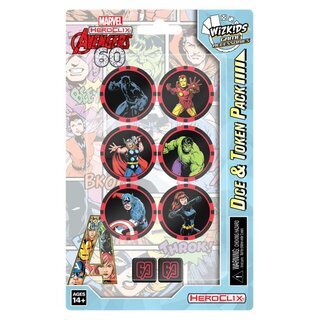 Marvel HeroClix: Avengers 60th Anniversary Dice & Token Pack (EN)