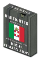 Warfighter WWII: Mediterannean Exp 71 Royal Italian Army...