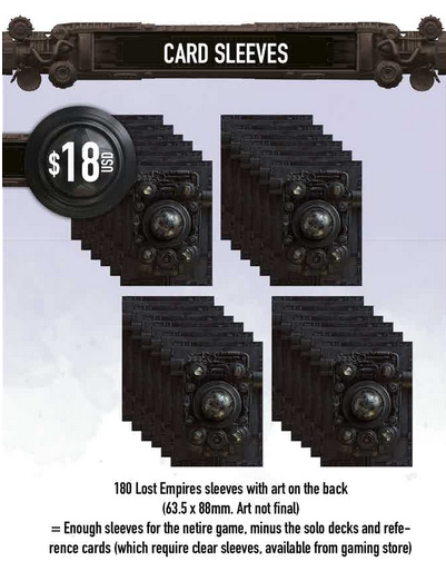 Lost Empires: Sleeve Pack (EN)