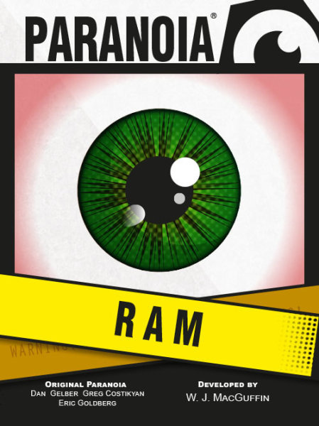 Paranoia: The RAM Deck (EN)