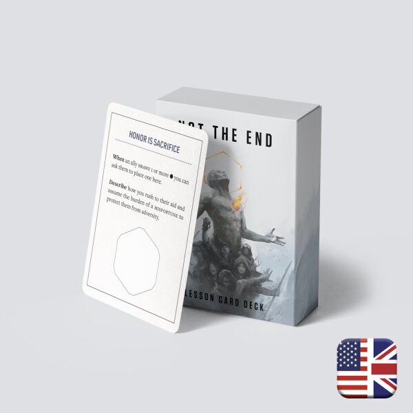 Not The End RPG: Lesson Card Set (EN)