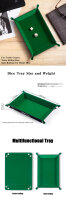 Rectangle Folding Dice Tray (Green)
