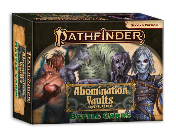 Pathfinder Abomination Vaults Battle Cards (EN)