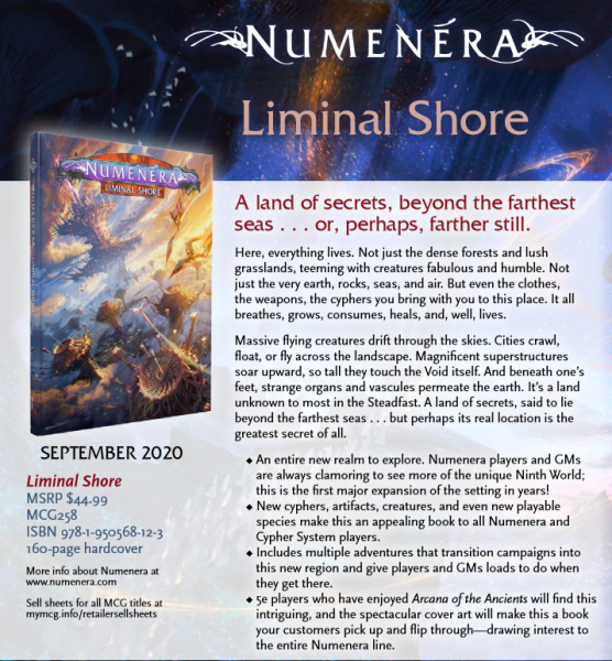 Numenera RPG: Liminal Shore (EN)
