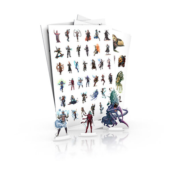 Numenera RPG: Character and Creature Standups (EN)