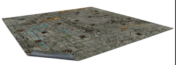 Dungeon Gaming Mat 60x60cm Grid