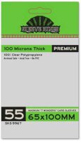 Card Sleeves - 65 x 100mm - Sleeve Kings - 7 Wonders - 55...