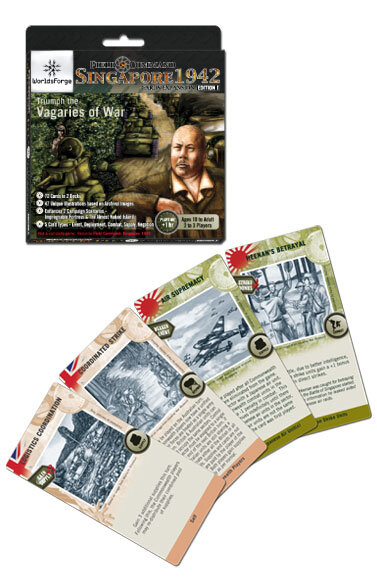 Field Command Singapore 1942: Cards Expansion (EN)