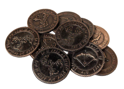 Fantasy Coins: Elven Copper Piece