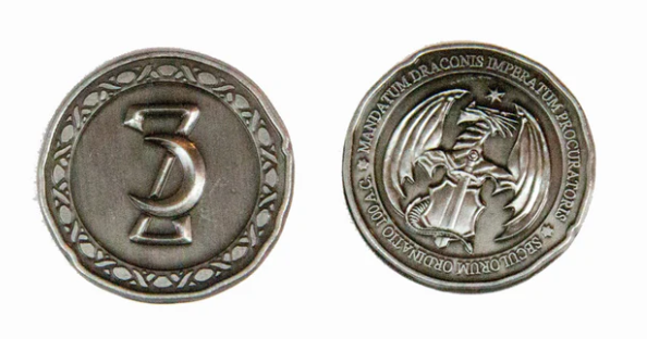 Fantasy Coins: Draco Silver