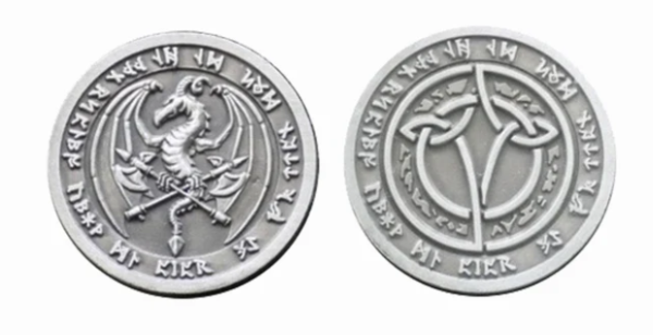 Fantasy Coins: Fire Silver