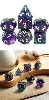 Acrylic Dice Set (7) Borealis