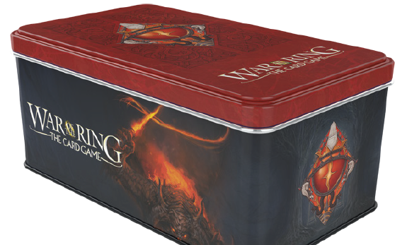 War of the Ring - The Card Game: Shadow Card Box and Sleeves Balrog Version (EN)