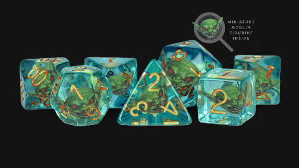 Pathfinder: Goblin Inclusion Dice Set