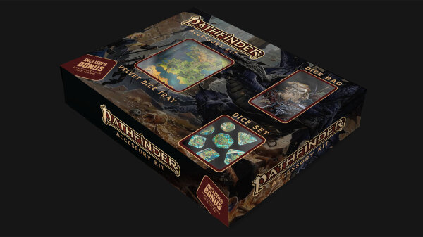 Pathfinder: Bundle Dice Set/Dice Bag/Dice Tray