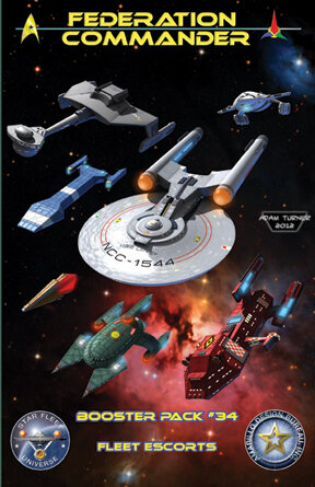 Federation Commander: Booster Pack 34 Fleet Escorts (EN)