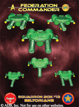 Federation Commander: Squadron Box 13 Seltorians (EN)
