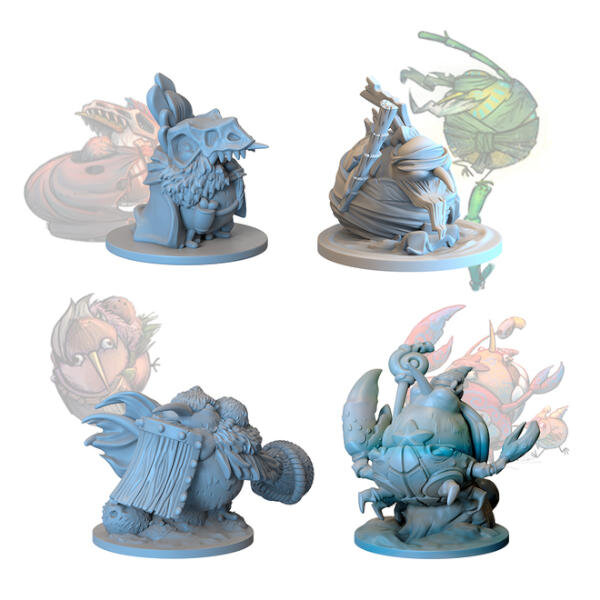 Kiwi Chow Down: Nest Miniatures (EN)