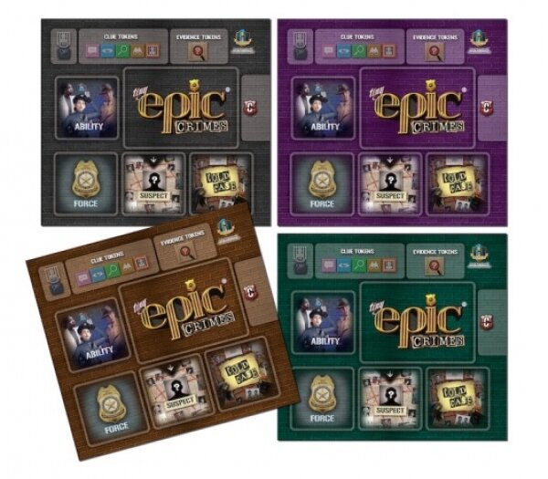 Tiny Epic Crimes: 4 Pack Player Mats (EN)