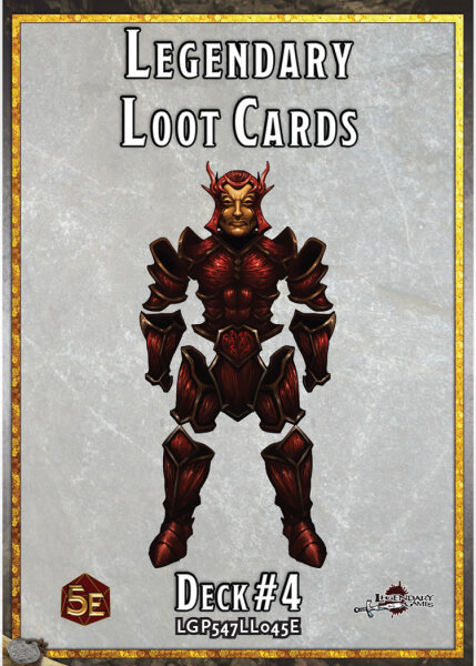 Legendary Loot Cards Deck #4 5E (EN)