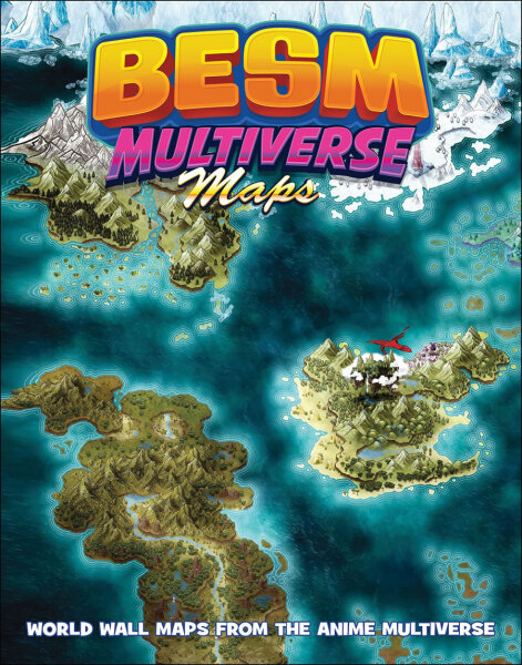 Big Eyes, Small Mouth RPG: Multiverse Maps (EN)