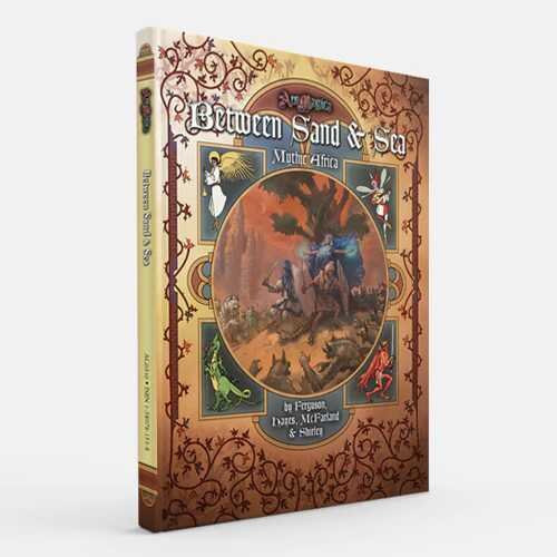 Ars Magica RPG: Between Sand & Sea Mythic Africa 5th Edition (EN)