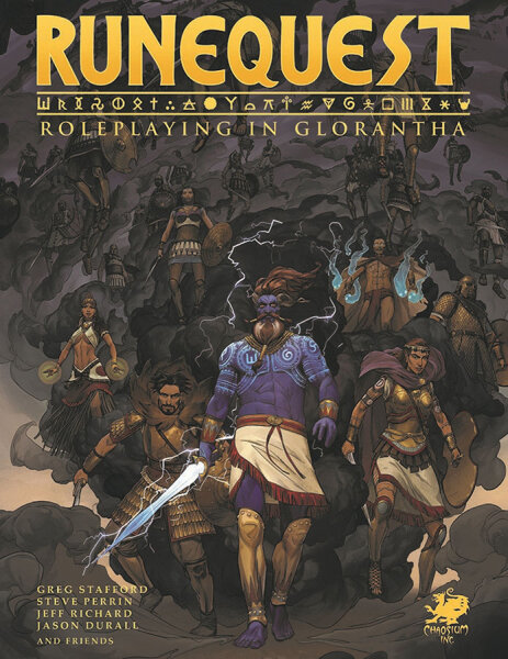RuneQuest RPG - Roleplaying in Glorantha Core Rulebook (EN)
