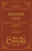 Call of Cthulhu RPG - Keepers Tips Book Collected Wisdom...