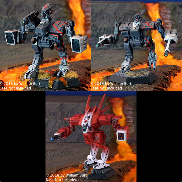 BattleTech Miniatures: Word Of Blake 2 (Celestial Omni Mech B Variants Pack)