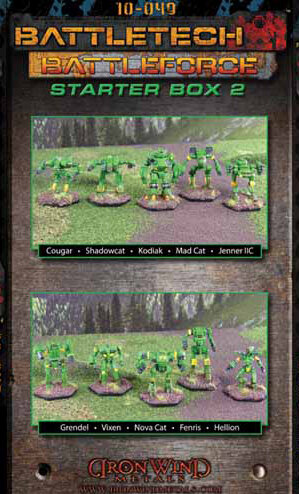 BattleTech Miniatures: BattleForce Scale Starter Box 2 (10)