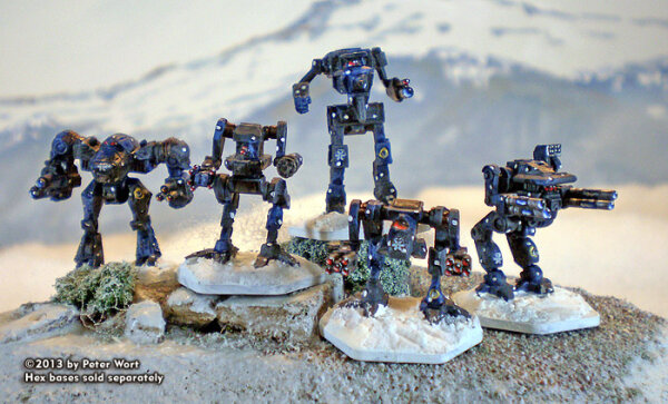 BattleTech Miniatures: BattleForce Scale Clan Star Pack 2 (5)