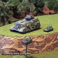 BattleTech Miniatures: Hi-Scout Drone Carrier w/Two Drones