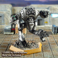 BattleTech Miniatures: Silver Fox Mech (Solaris VII)
