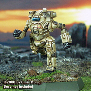 BattleTech Miniatures: Fireball ALM-7D/8D Variants (resculpt)