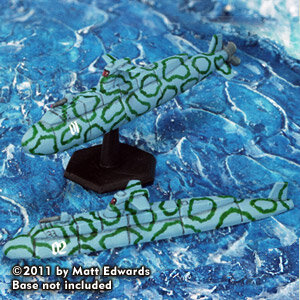 BattleTech Miniatures: Neptune Submarine (Full & Waterline Versions)