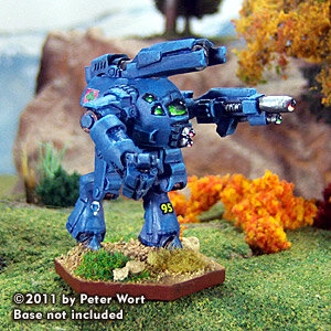BattleTech Miniatures: Eisenfaust EFT-7X Mech (TRO 3085)