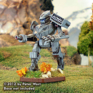 BattleTech Miniatures: Kyudo KY2-D-02 Mech (TRO 3075)