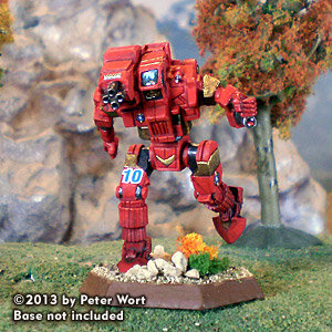 BattleTech Miniatures: Hunchback HBK-7R Mech (TRO 3085 Prototypes)