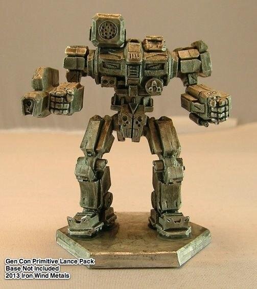 BattleTech Miniatures: Thunderbolt TDR-1C Mech (XTRO Primitives III)