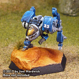 BattleTech Miniatures: RD-1R Roadrunner Mech (TRO 3145/3150)